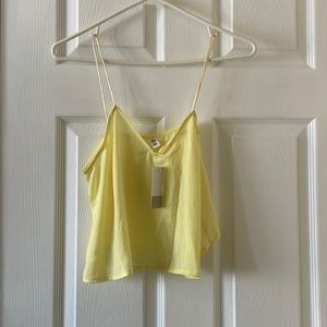 Bp yellow lemonade cami silky